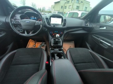 Ford Kuga II SUV Facelifting 1.5 EcoBoost 150KM 2018 Ford Kuga St Line Ledy Panorama Xenon MANUAL Piekna GWARANCJA, zdjęcie 7