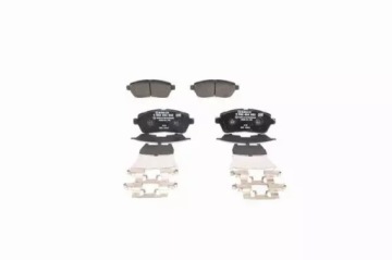 Bosch Discs+передние блоки Ford Fiesta VI 258 мм