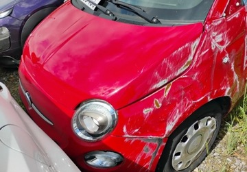 Fiat 500 II Seria 4 1.0 mHEV 70KM 2022 Fiat 500 2022r, Salonowy, HYBRID. Uszkodzony prawy przod i lewy bok. 70KM, zdjęcie 7