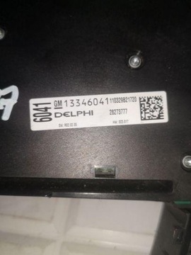 13288072 KNOFLÍK ŘÍZENÍ NAVIGACE 1.3 CDTI 55 2013 OPEL MERIVA B