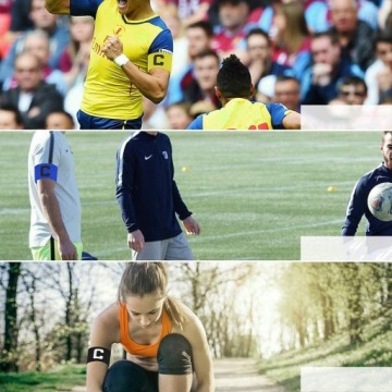 КАПИТАНСКАЯ ПОРУЧКА ЧЕРНО-ЖЕЛТЫЙ ФУТБОЛЬНЫЙ КАПИТАН