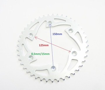 Привод звездочки: цепь Cross Apollo Lizard 250 SFR.