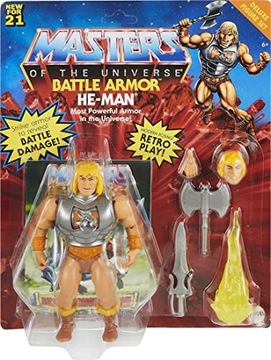 FIGURKA HE-MAN + AKCESORIA Masters Of The Universe MATTEL
