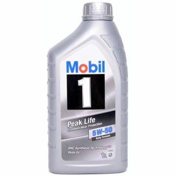 OLEJ 5W-50 MOBIL1 1L RALLY FORMULA / PEAK LIFE