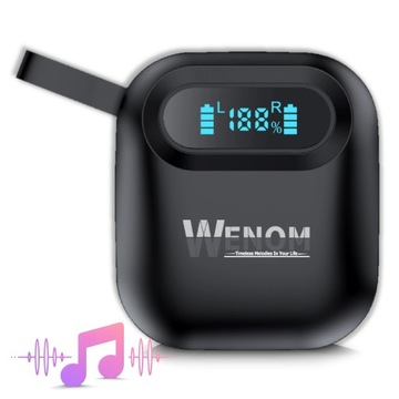 Wenom SPE-14 Pro BT 5.3 PowerBank iOS Android Hifi Wireless Heephones