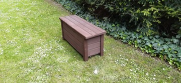Деревянный садовый ящик, 80 литров.