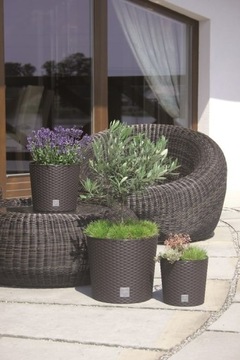 Цветочный горшок Rato Round DRTUS200 umbra Prosperplast