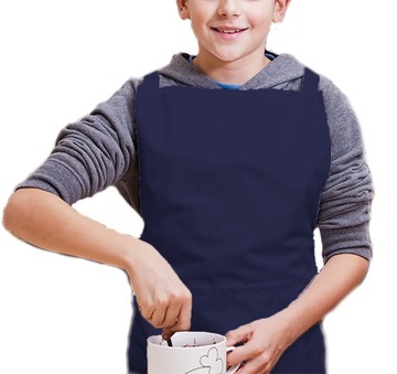 FARTUCH DLA DZIECKA FARTUSZEK KUCHENNY Granatowy