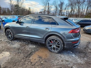 Audi Q8 SUV 3.0 55 TFSI 340KM 2022 Audi Q8 2022r., Premium Plus S-line, 3L, od ubezpieczalni 3.0 Benzyna 340KM, zdjęcie 1
