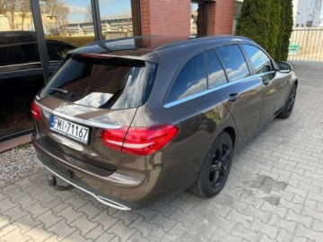 Mercedes Klasa C W205 Kombi 200 BlueTEC 136KM 2014 Mercedes-Benz Klasa C 1.6 diesel 136 KM 6 biegow zarej w PL zadbany mo, zdjęcie 2