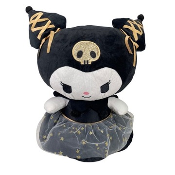 Maskotka Pluszowa Kuromi Czarno Złota 45 CM SANRIO PRZYTULANKA PODUSZKA