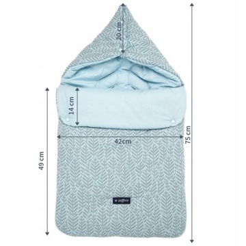 Спальный мешок Zaffiro Sleeping 5в1 для коляски и автокресла -