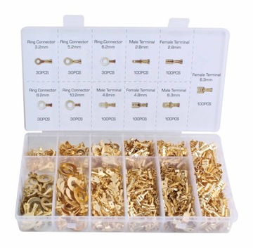 НАБОР ЭЛЕКТРИЧЕСКИХ РАЗЪЕМОВ 750 шт ASTA