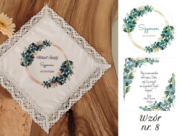 Крещенский халат и коробочка. Сувенир на Крещение. Крестильный халат с коробочкой для ризы.