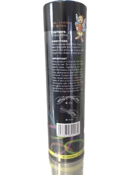 ŚWIECĄCE W CIEMNOSCI SŁOMKI Czerwone 50 SZT. elod