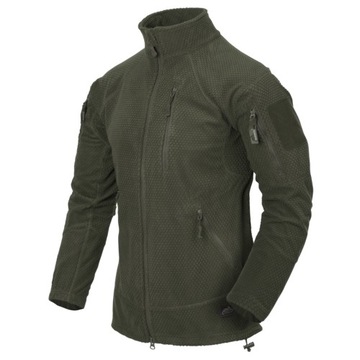 Bluza Helikon ALPHA TACTICAL - Grid Fleece - Olive Green M
