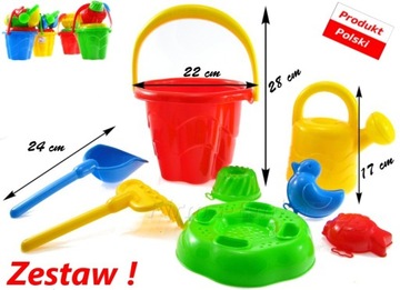 Волна с польским поливом может установить набор песка