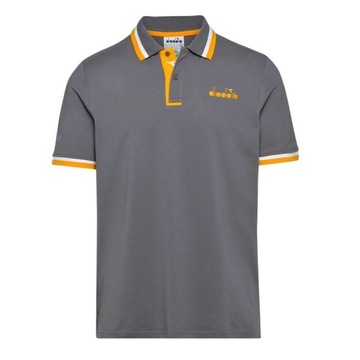 KOSZULKA DIADORA POLO CHROMIA MEN GRAY S