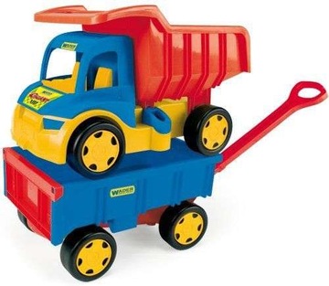 Gigant Truck Wywrotka + Przyczepka WADER 65100