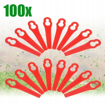 100 шт. пластиковые сменные лезвия для триммера