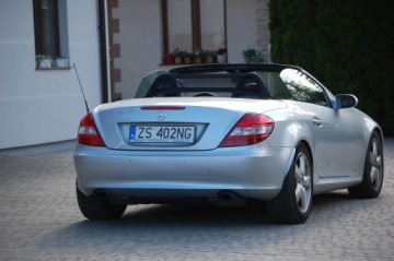 Mercedes SLK R171 Roadster 1.8 (200 Kompressor) 163KM 2004 Mercedes SLK 1.8 Kabrio El. Dach El. Fotele Klima Piękny, zdjęcie 10
