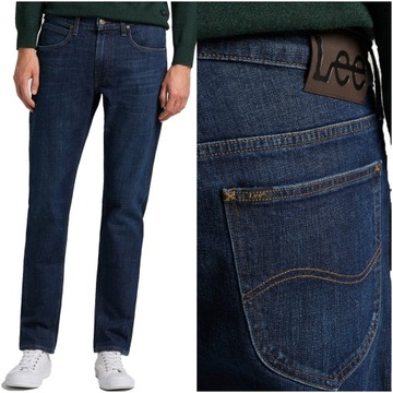 LEE DAREN ZIP FLY MĘSKIE SPODNIE JEANSOWE W34 L34