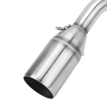 Передняя центральная часть выхлопной системы мотоцикла