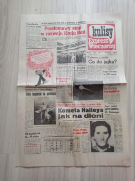 Kulisy Express Wieczorny, nr 47 / 1986