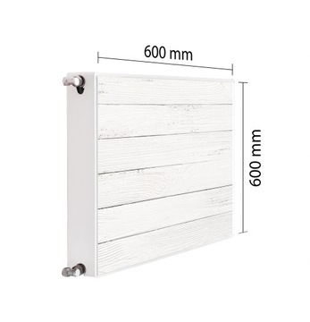 MAGNETYCZNA OSŁONA NA KALORYFER 60x60 DREWNO MATA MAGNES