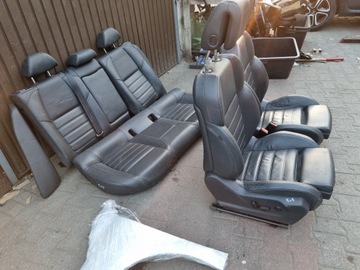 KOMPLET SEDADLA SEDADLO POHOVKA PEUGEOT 508 I KŮŽE ELEKTRICKÉ PAMĚŤ EVROPA