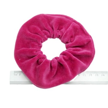 Frotka / Scrunchie do włosów welurowa WRZOSOWA
