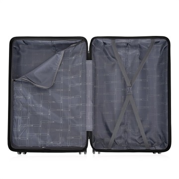 BETLEWSKI Cestovný kufor ABS stredný na kolieskach elegantný