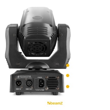 2x Głowa ruchoma PANTHER 80 6x12W LED CREE RGBW pilot+ torba
