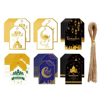 Ярлыки Рамадан Мубарак, Подвесные бирки Рамадан, Подвешивание Ид 96