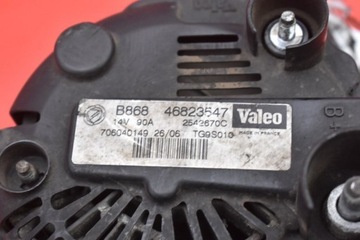 ALTERNÁTOR 46823547 FIAT GRANDE PUNTO 1.3 MULTIFUNKCE 06R