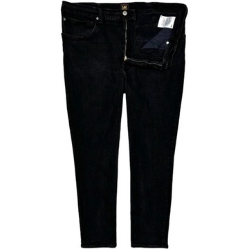 LEE BROOKLYN STRAIGHT Jeansy Męskie Spodnie Proste Logowane r. W40 L30
