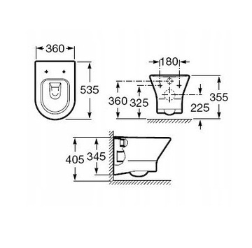 МЕДЛЕННО ПАДАЮЩАЯ ПЛАТА ДЛЯ ROCA NEXO A801330N04