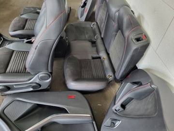 MERCEDES CLA C117 W117 SEDADLO POHOVKA BOK SEDADLA BOKY ČERNÁ KŮŽE UK