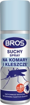Розпилювач, аерозоль проти кліщам, комарів Bros 0,2 кг 90 мл