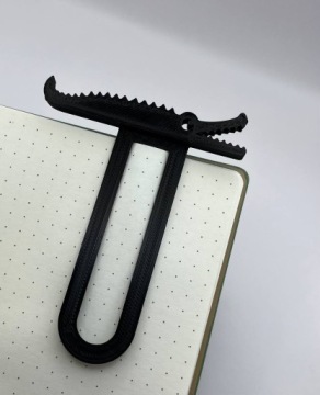 Zakładka do książki krokodyl