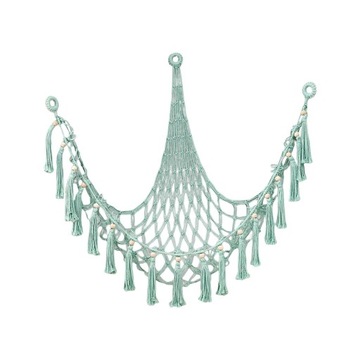 Мягкая игрушка-гамак с мягкой сеткой, макраме