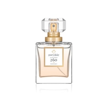 Paryskie perfumy damskie 260 50ml kwiatowe -świeże