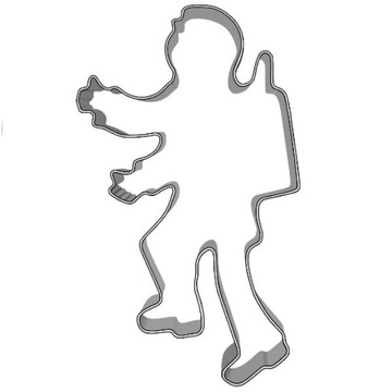 Foremka Kosmonauta 9 cm - Astronauta - Płetwonurek