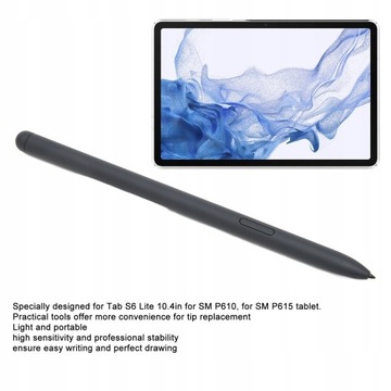 Стилус для Tab S6 Lite, высокочувствительный, точный размер