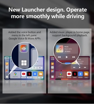 Беспроводной Android Auto Carplay AI Box Screen Cast