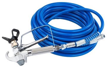 ГЕНЕРАТОР ГИДРОДИНАМИЧЕСКОЙ ПОКРАСКИ 1300ВТ ШЛАНГ 15М 4X СОПЛА 230 БАР 3 Л/МИН