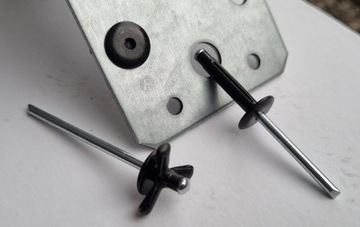 NITY Czarne ocynkowane DO OSŁON SILNIKA 4.8