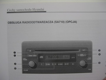 Hyundai i30 I 2008-2012 руководство пользователя PL оригинал