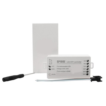 WS2811 WS2812B SP108E taśmy LED kontroler WIFI WS2813 WS2815 SK6812 ~3948