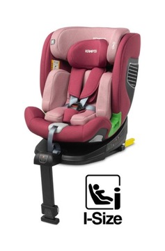 FOTELIK SAMOCHODOWY Caretero KAMPTOS I-SIZE DIRTY PINK (40-150)